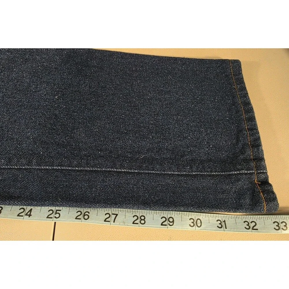 Vintage Lee Jeans Men’s Size 38x33 Dark Indigo Tapered Leg New USA Union Tag